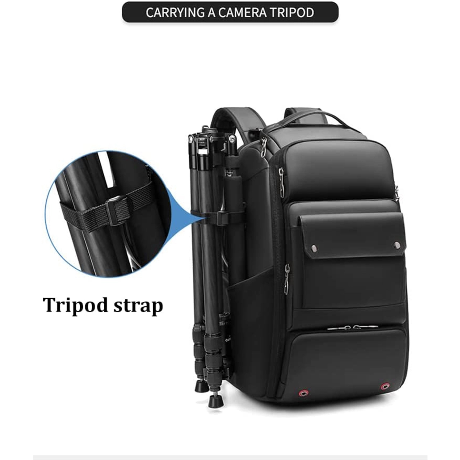Professional Camera Backpack With Tripod Bracket 5