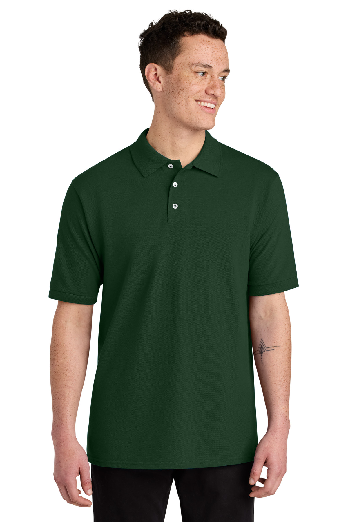 Jerzees Unisex Premium Ring Spun Cotton Pique Sport Shirt 443M 11