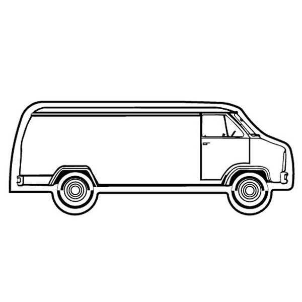 Magnet - Long Van - Full Color 2
