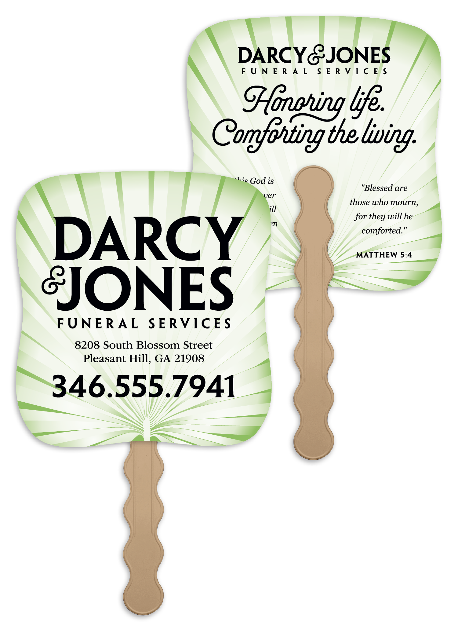 Skinner & Kennedy® Palm Leaf Fan 15