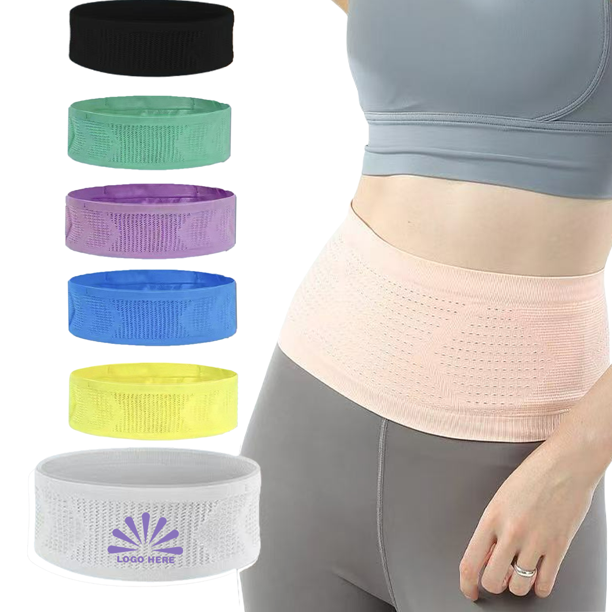 MOQ10 Sport Moisture Wicking Storage Waist Bag 6