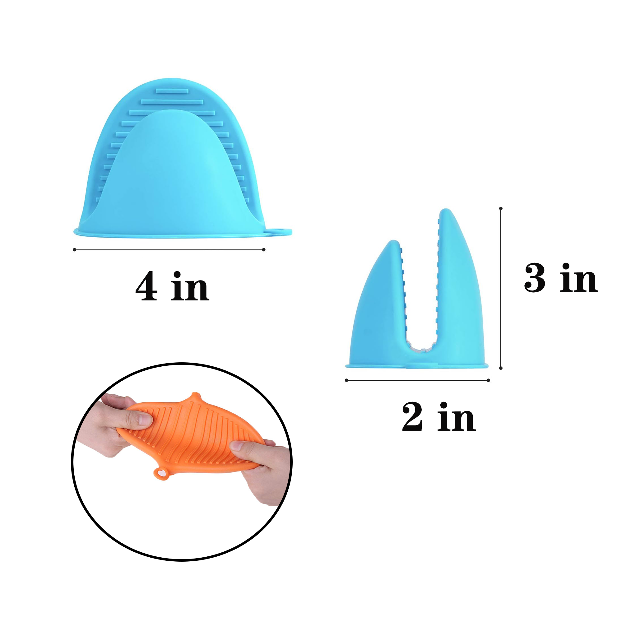 Colorful Cooking Anti-scalding Silicone Clip 5