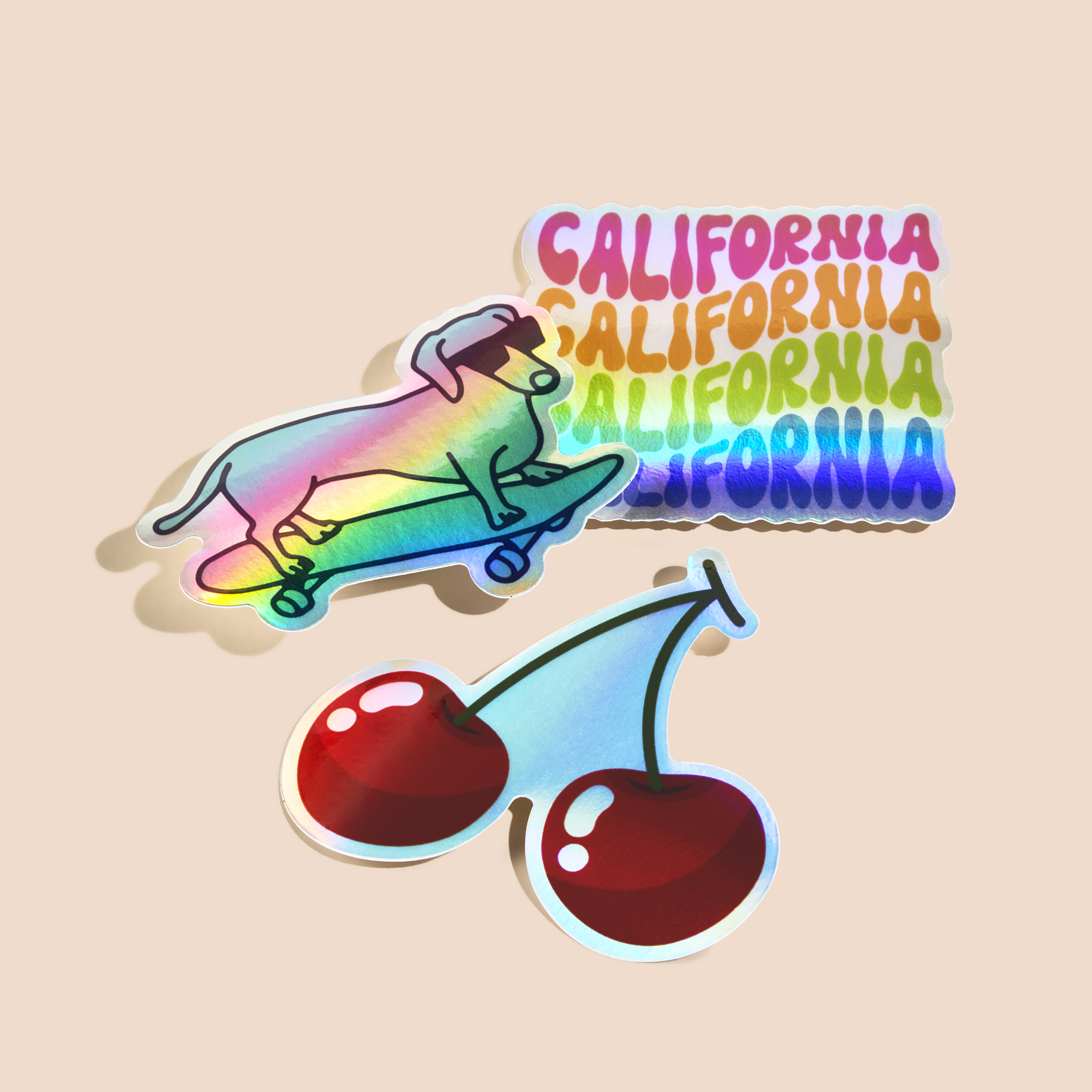 3"x3" Custom Holographic Stickers 1