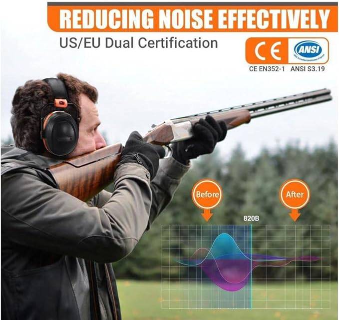 Universal Noise Reduction Ear Muffs for Adults 2