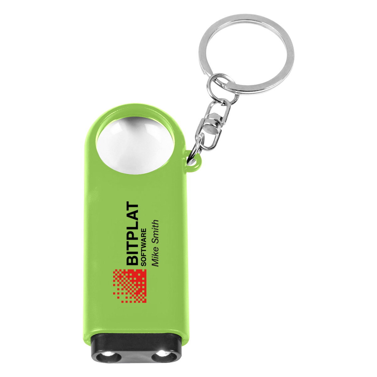 Magnifier And LED Light Key Chain 6