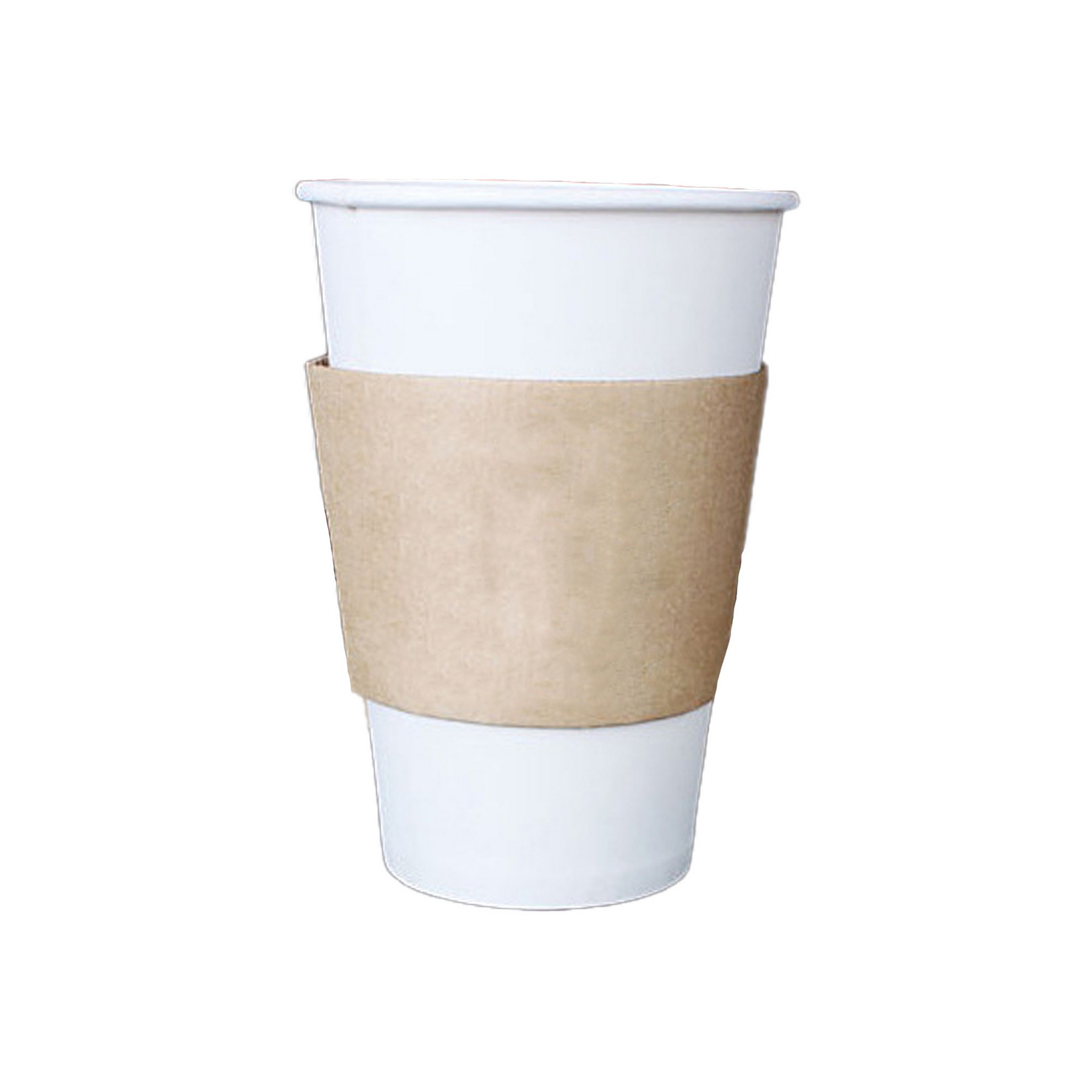 12/16 Oz Kraft Corrugated Paper Coffee Cup Sleeve 2