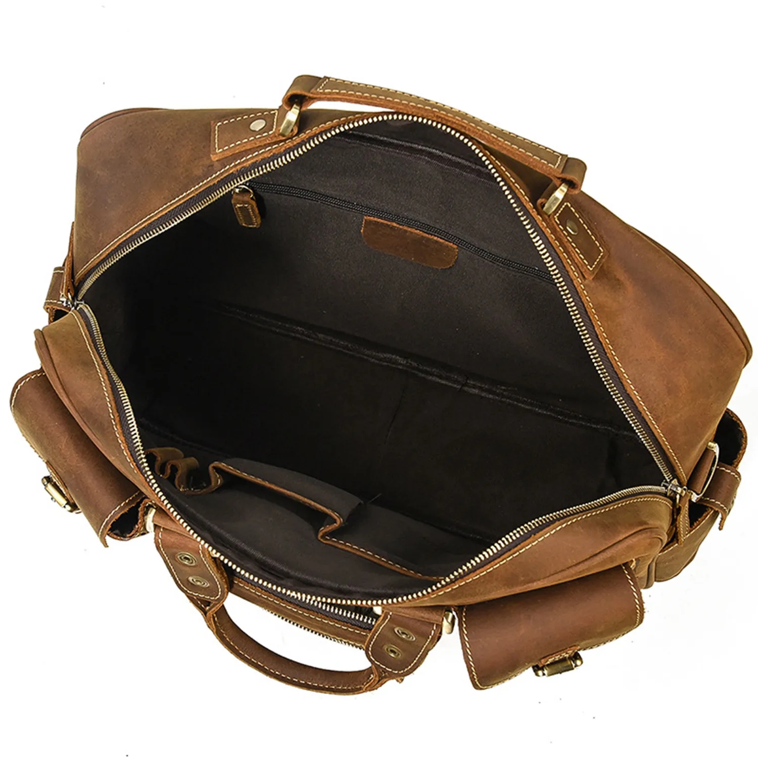 Vintage Genuine Leather Crossbody Bag 3