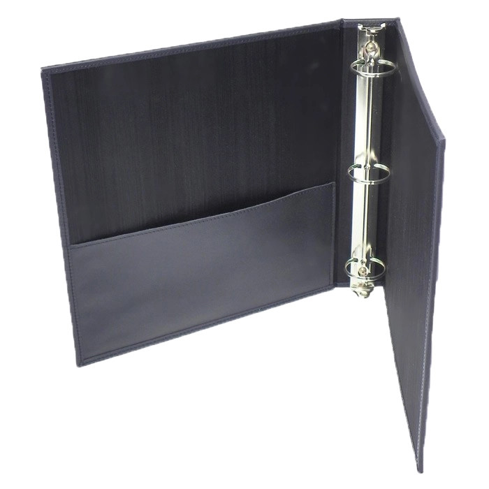 Leather Ring Binder 11" x 8-1/2" 2