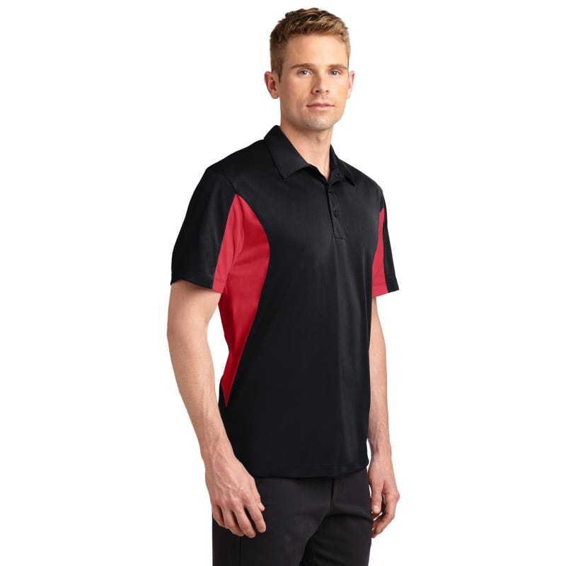 Sport-Tek Side Blocked Micropique Sport-Wick Polo. 36