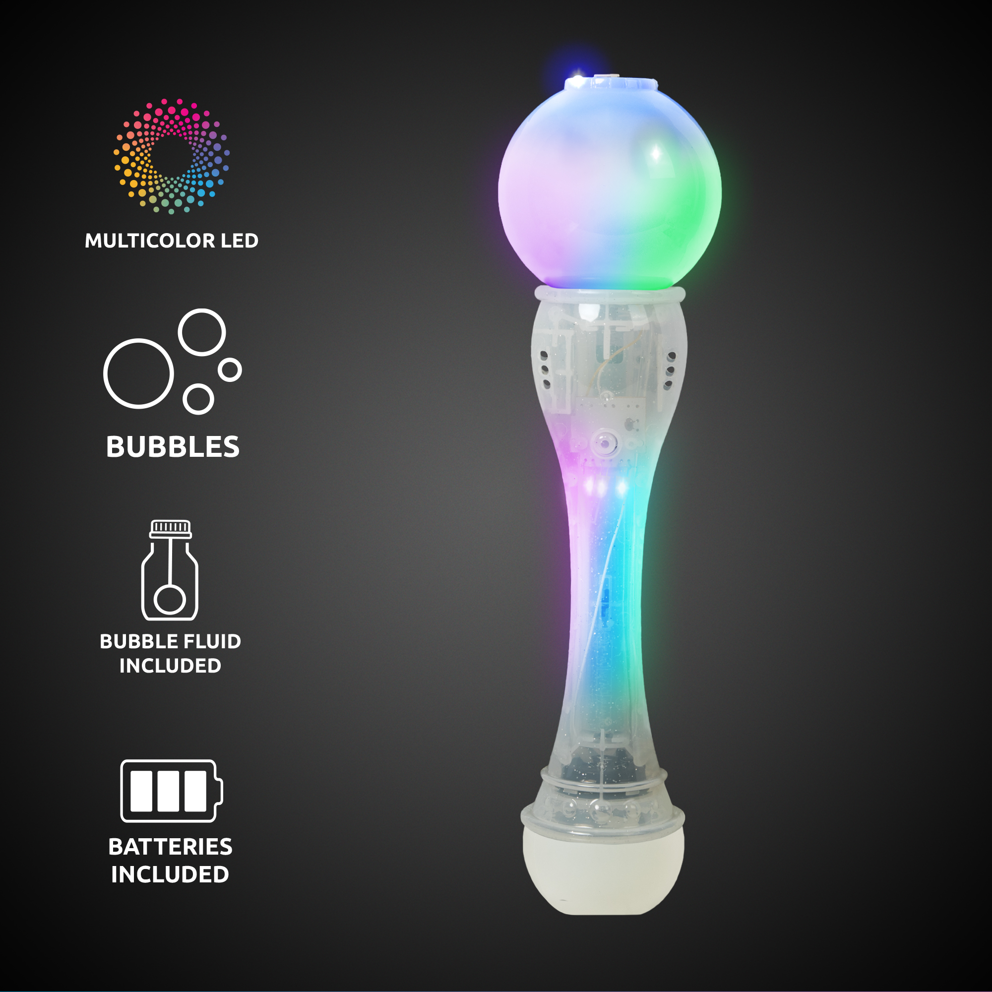 Translucent LED Bubble Wand 2
