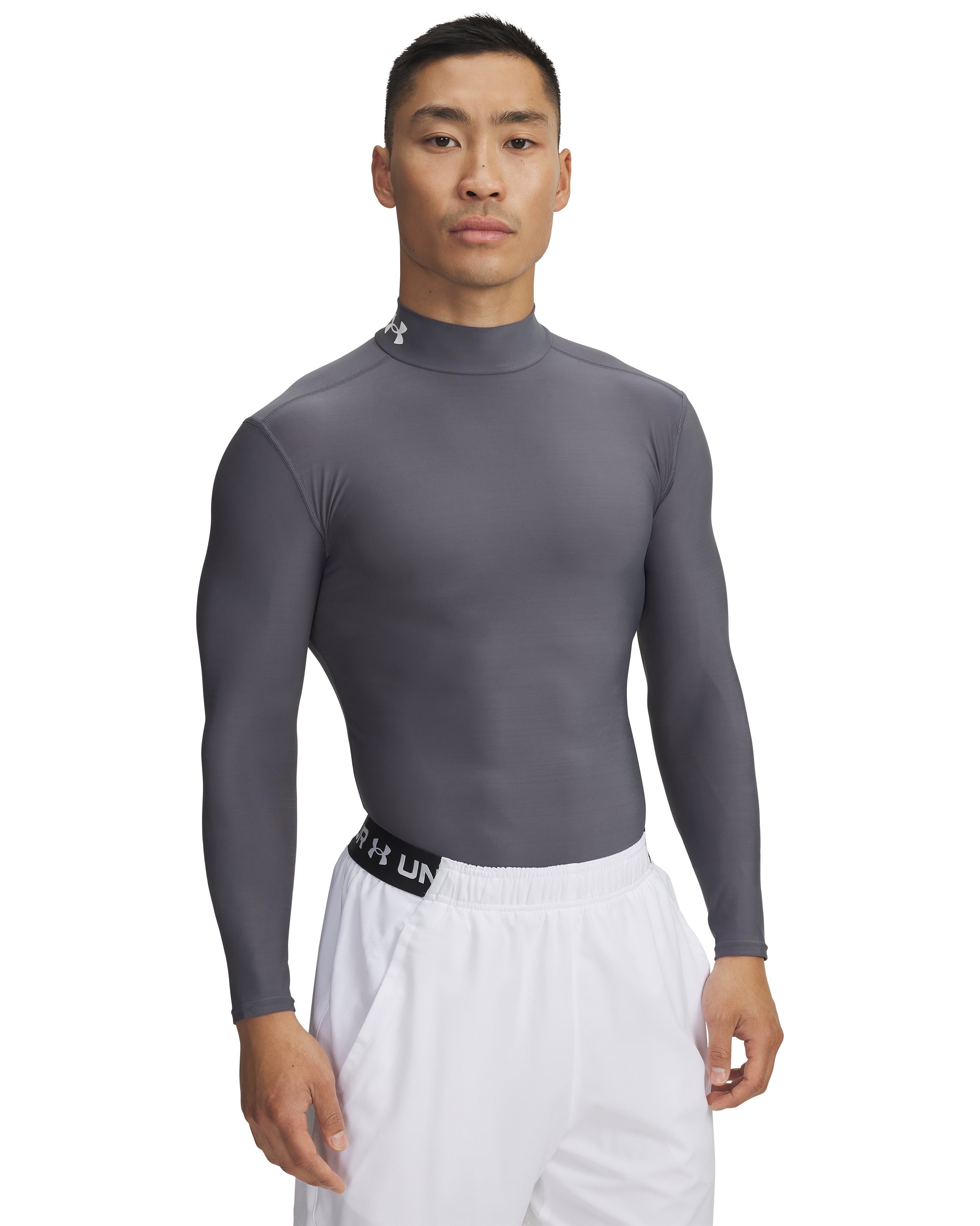 HeatGear OG Compression Men's Mock Long Sleeve 2
