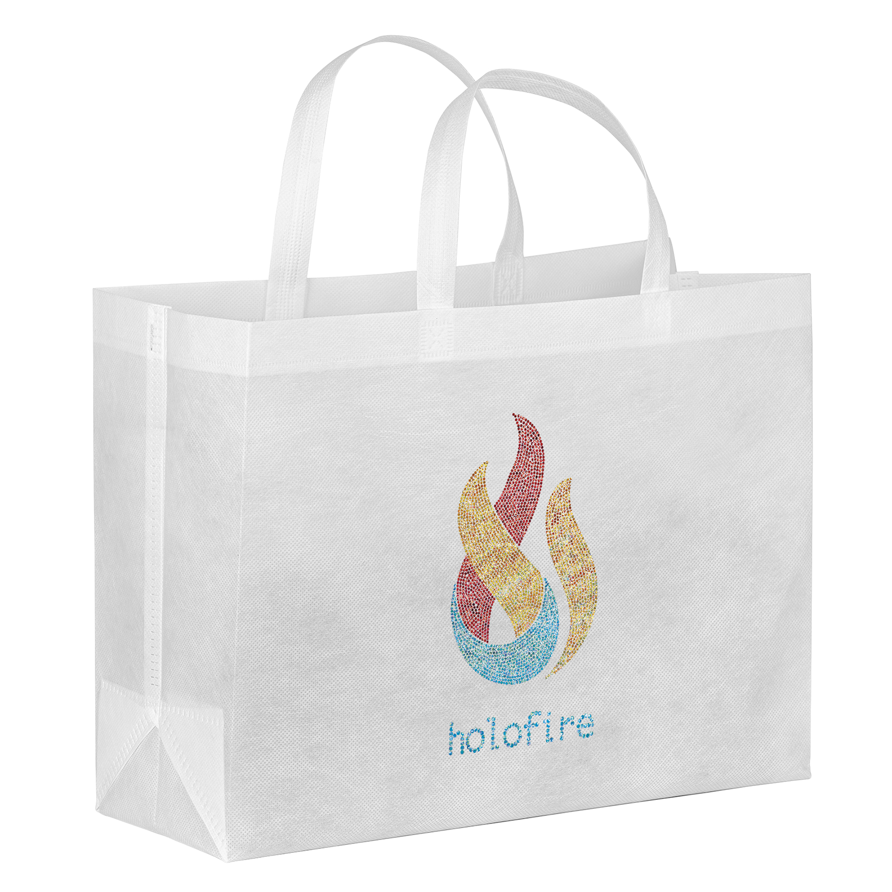 Sea™- R-PET Non-Woven Totes - Sparkle 3