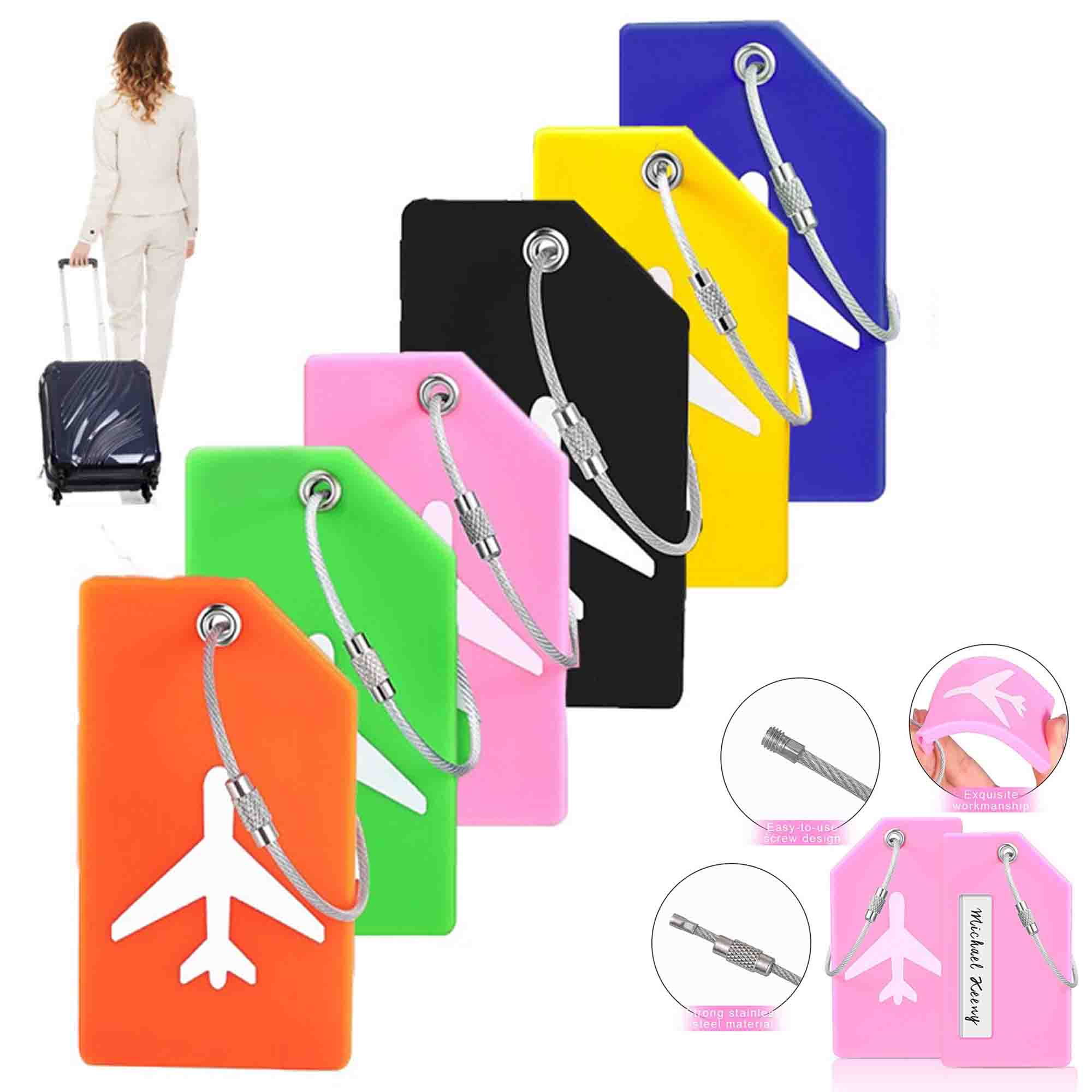 Silicone Boarding Baggage Tag 1