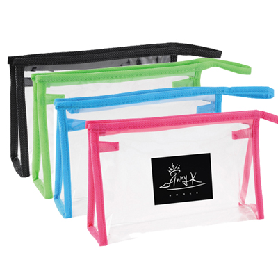 Fashion Toiletry Cosmetic Bag - Transparent 8