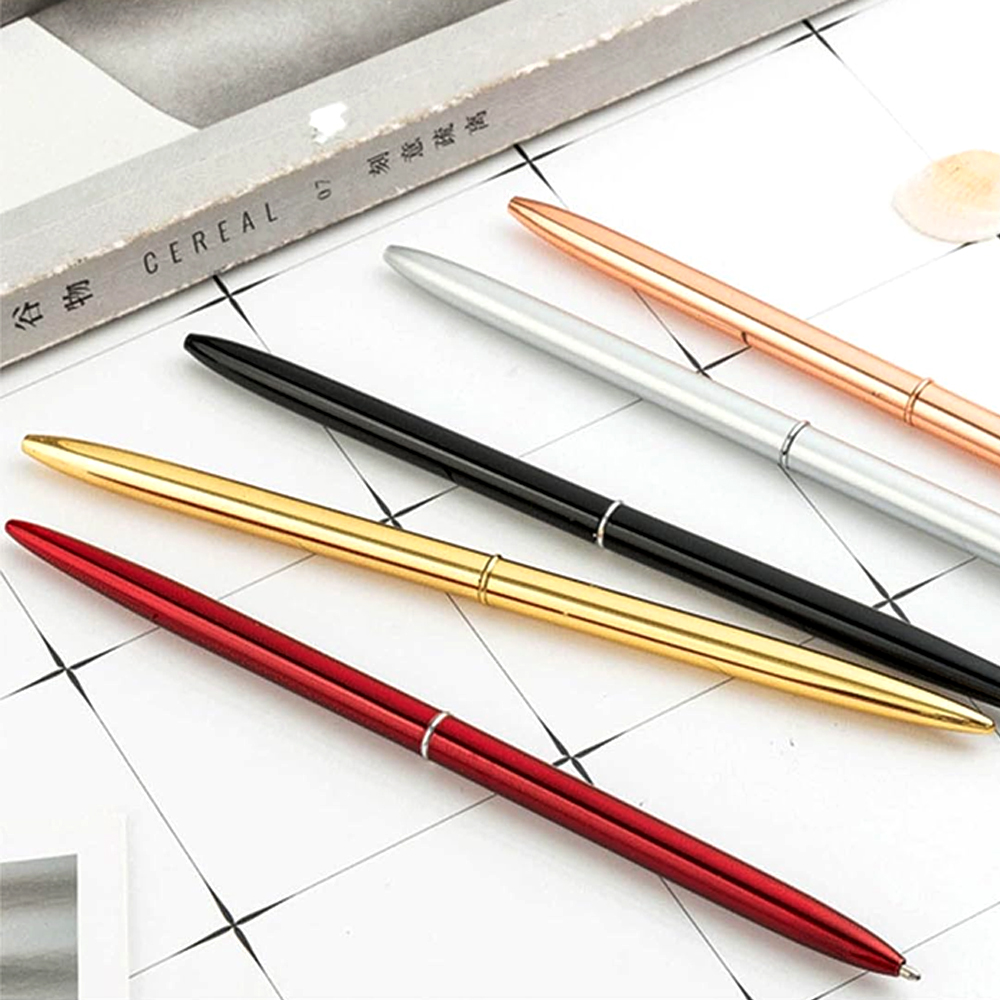 Chrome Slim Desk Pen 12
