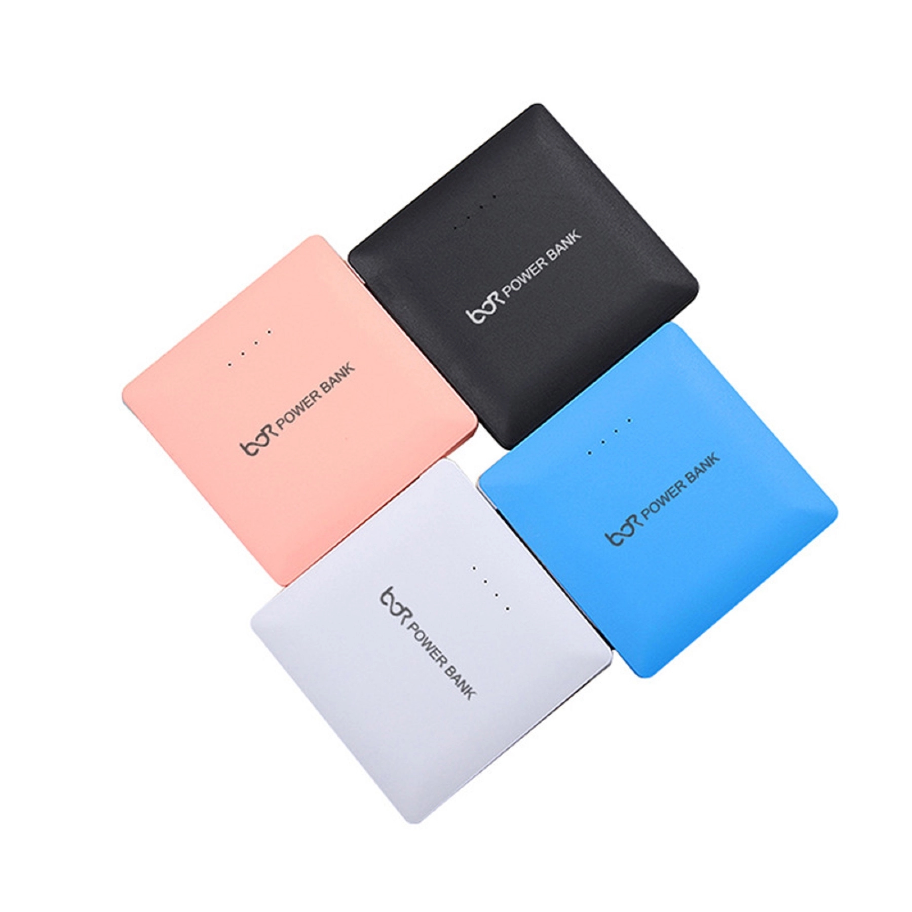 5000mA Ultrathin Power Bank with Cable 5