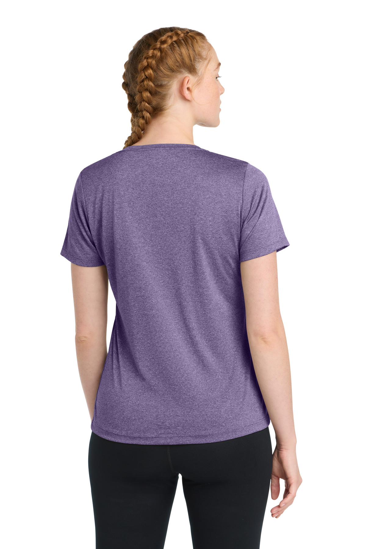 Sport-Tek Women's Heather Contender Scoop Neck Tee. LST360 29