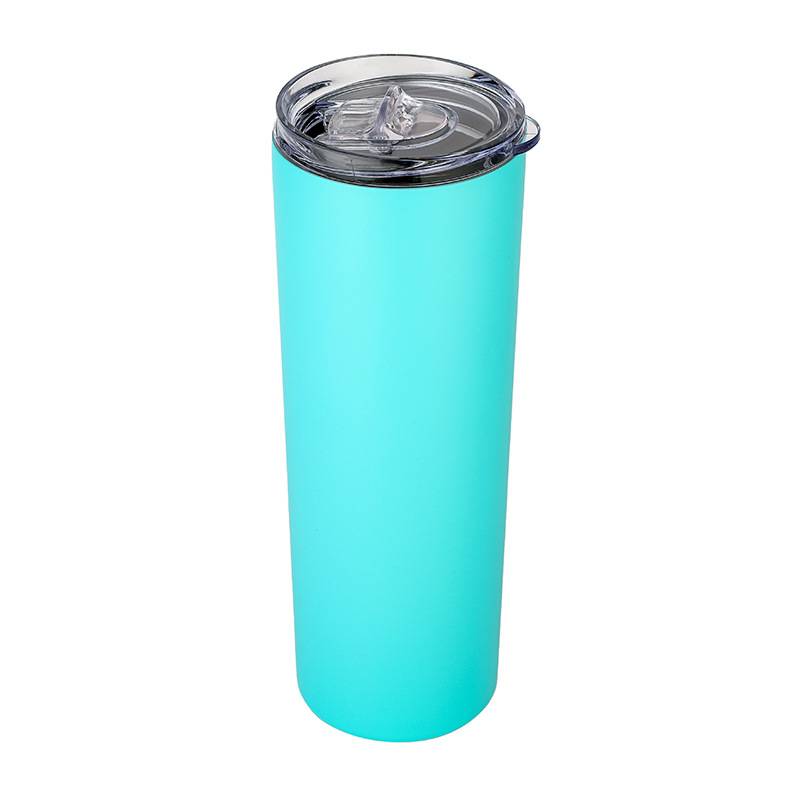 20Oz Straight Stainless Steel Tumbler Insulated Water Bottle 3