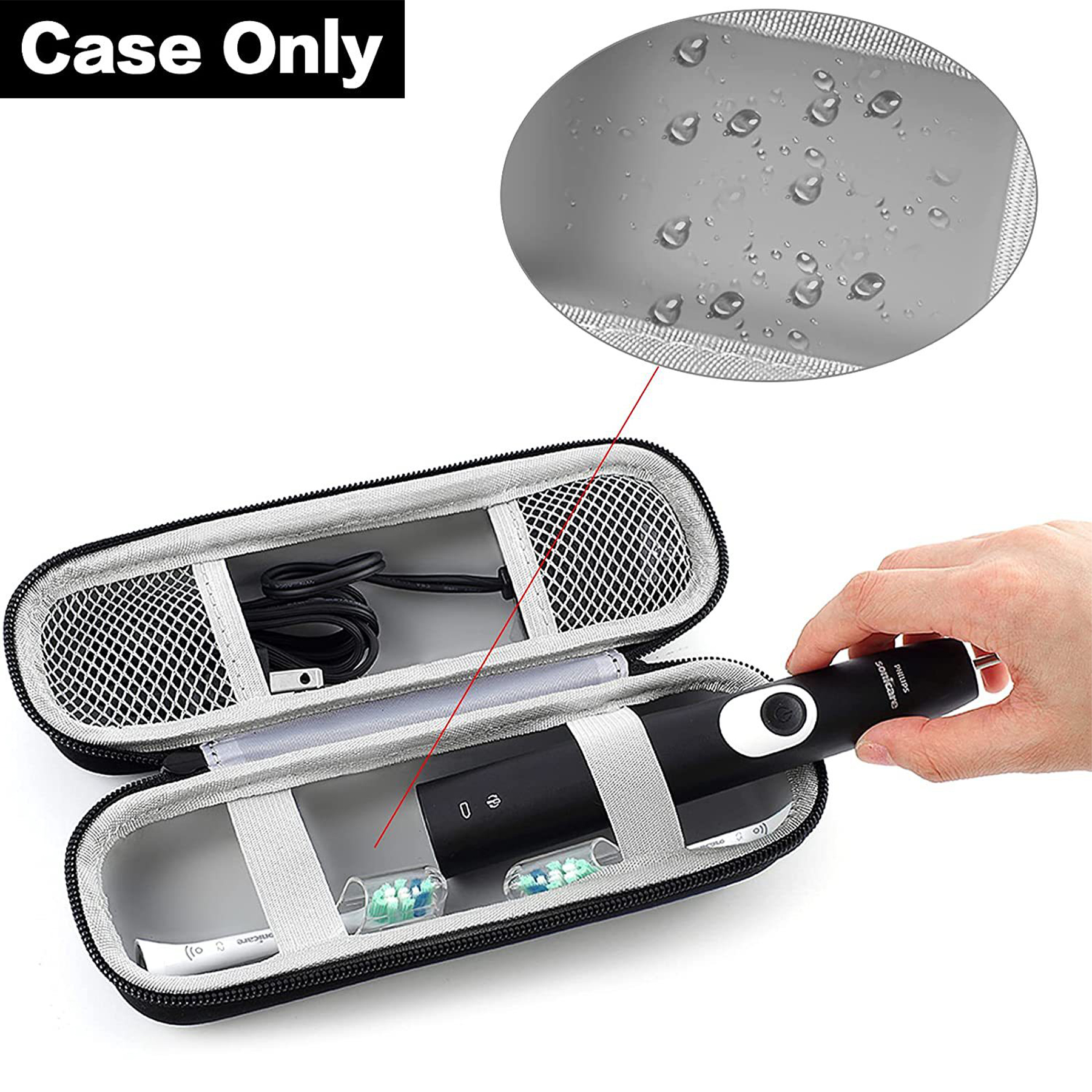 EVA electric toothbrush storage bag 6