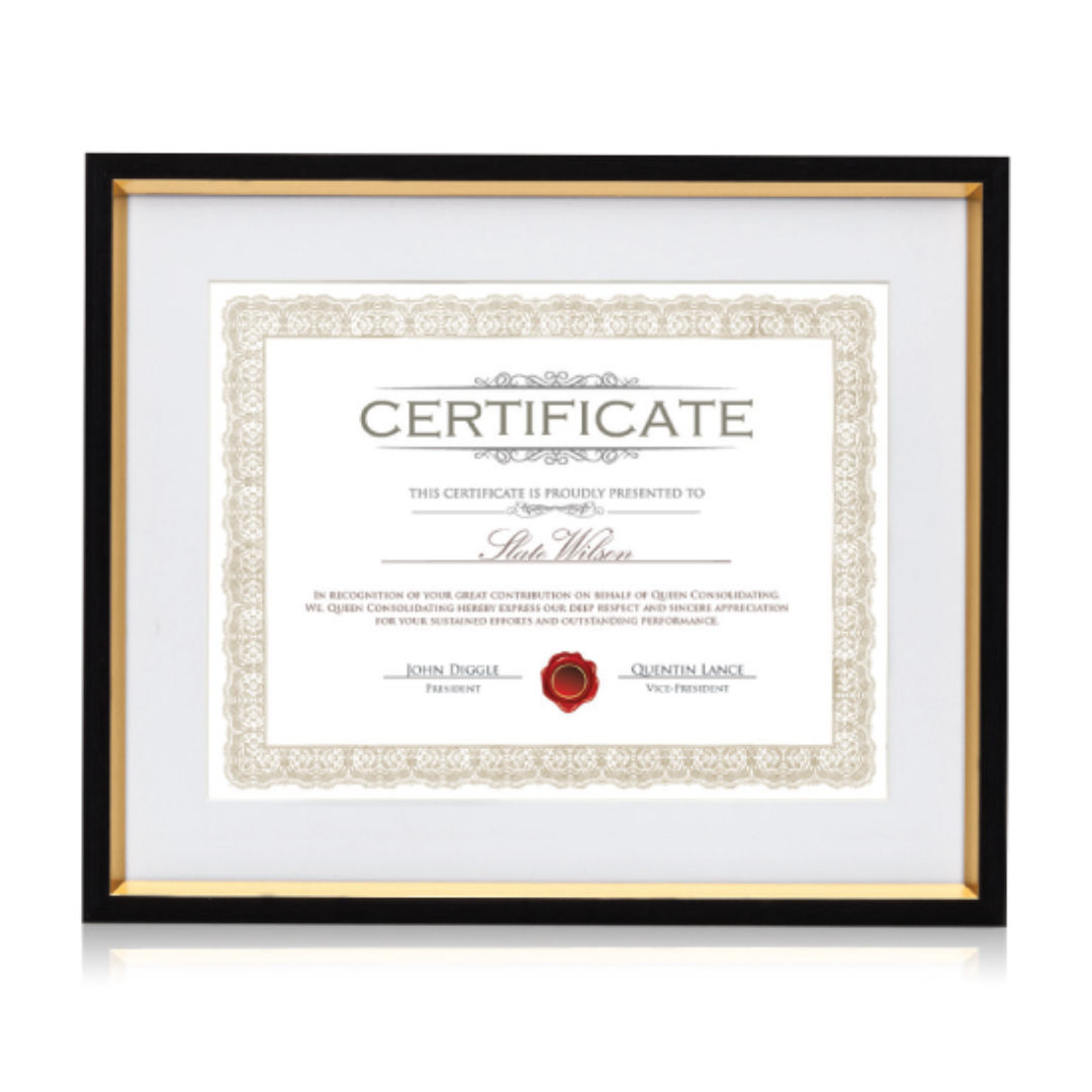 Luxor Certificate Frame