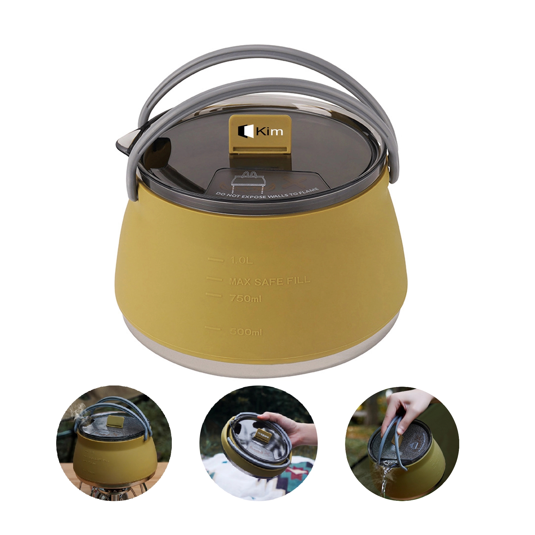 Folding Silicone Kettle 2
