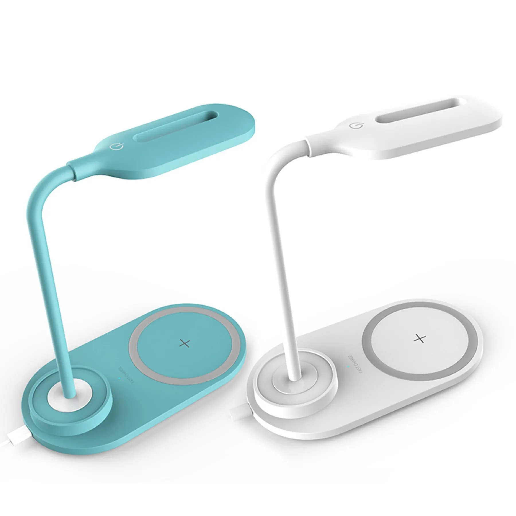 2 in 1 10W Fast Wireless Charger with Desk Lamp 9
