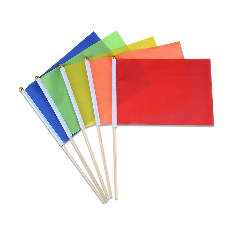 Custom Small Mini Flags with wooden stick 6
