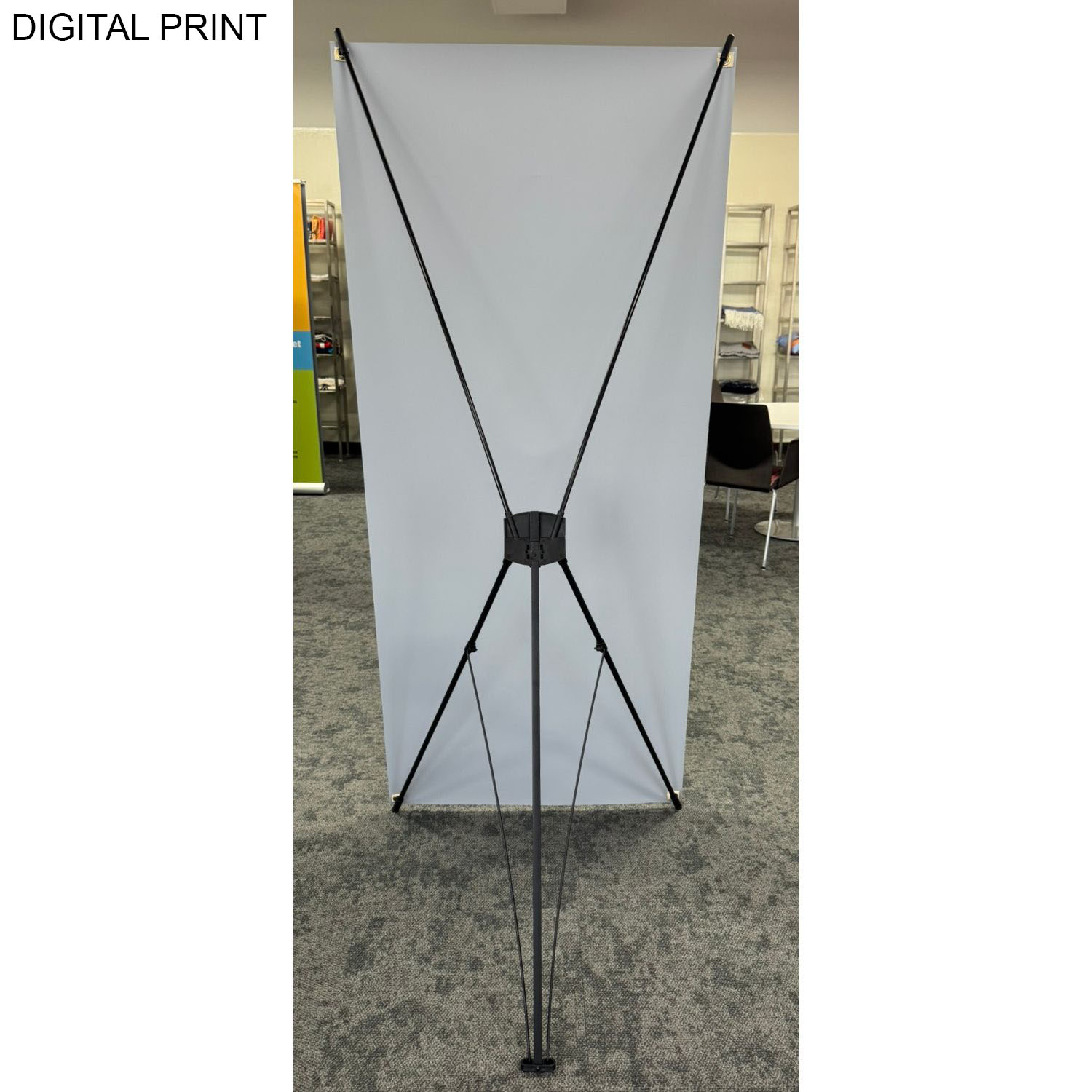 24Hr Express Ship - Tripod Banner with Graphics, 32x72, and Bag. NO SETUP CHARGE 3