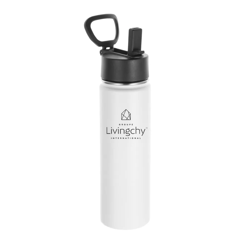 22oz. Wide-Mouth Insulated Water Bottle 5