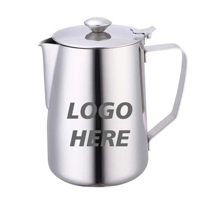 Custom 12 oz Stainless Steel Milk Frothing Pitcher 6