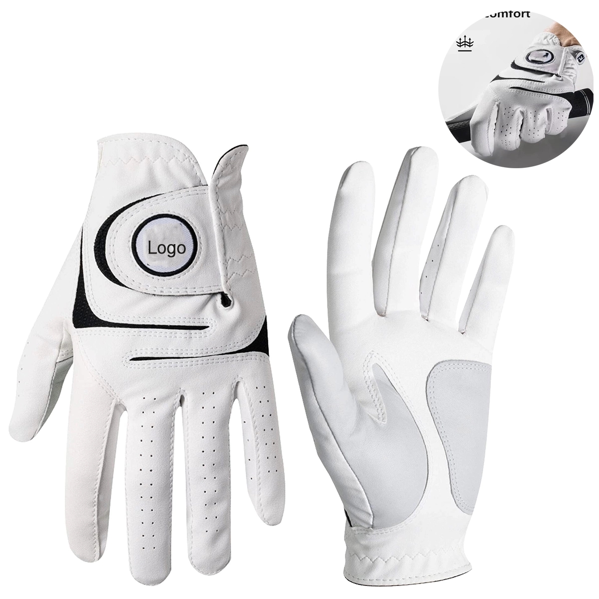 Super Soft Leather Golf Glove 1