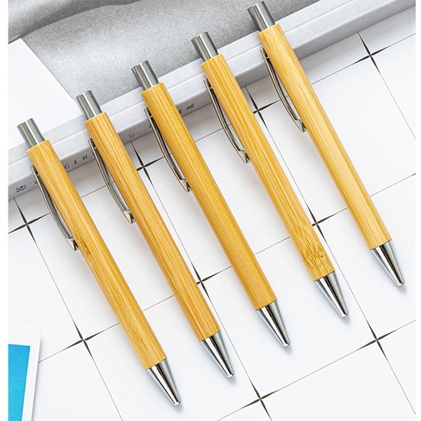 Promotional Bambowie bamboo pen 4