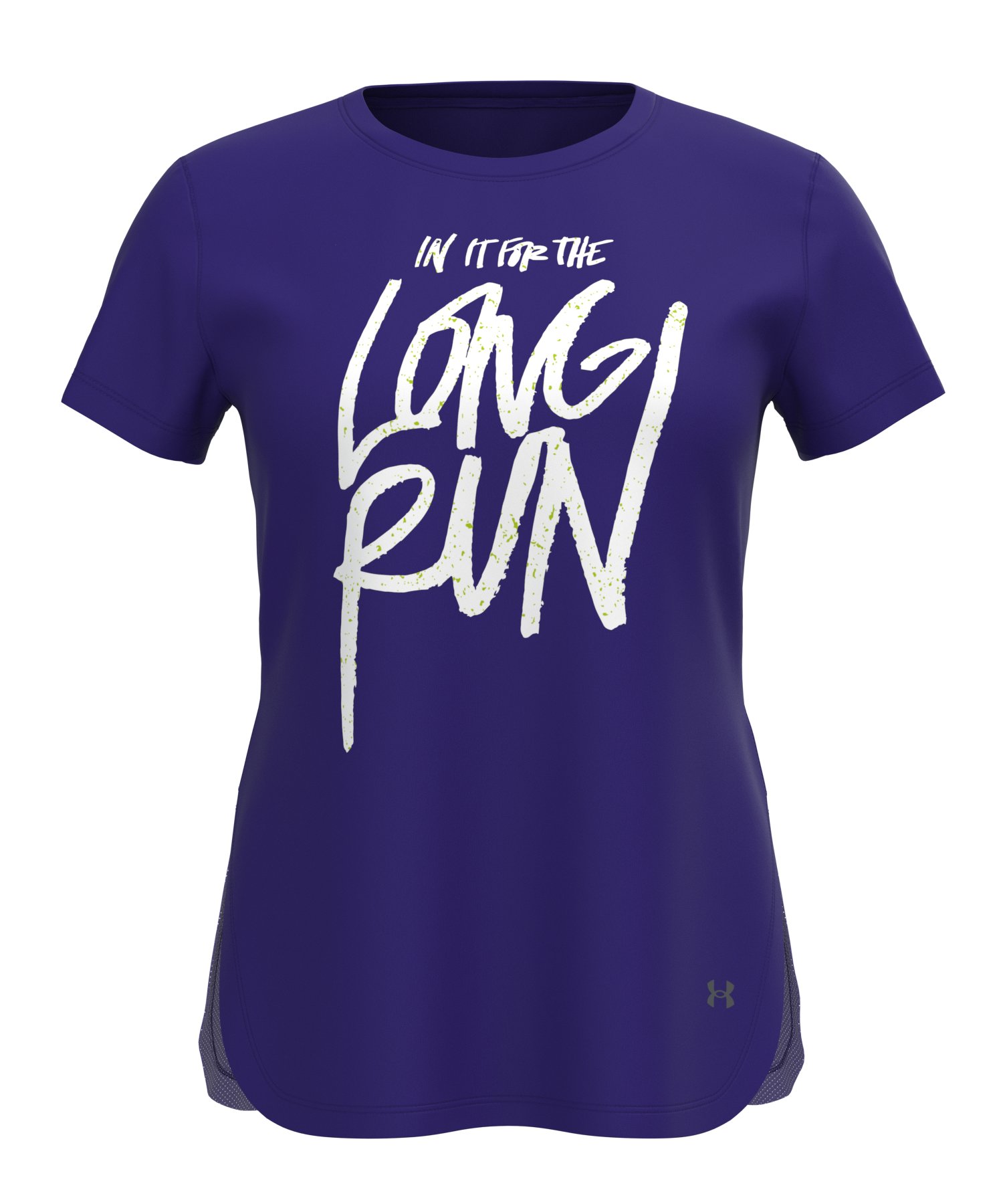 UA Long Run Graphic Women's Short Sleeve 3