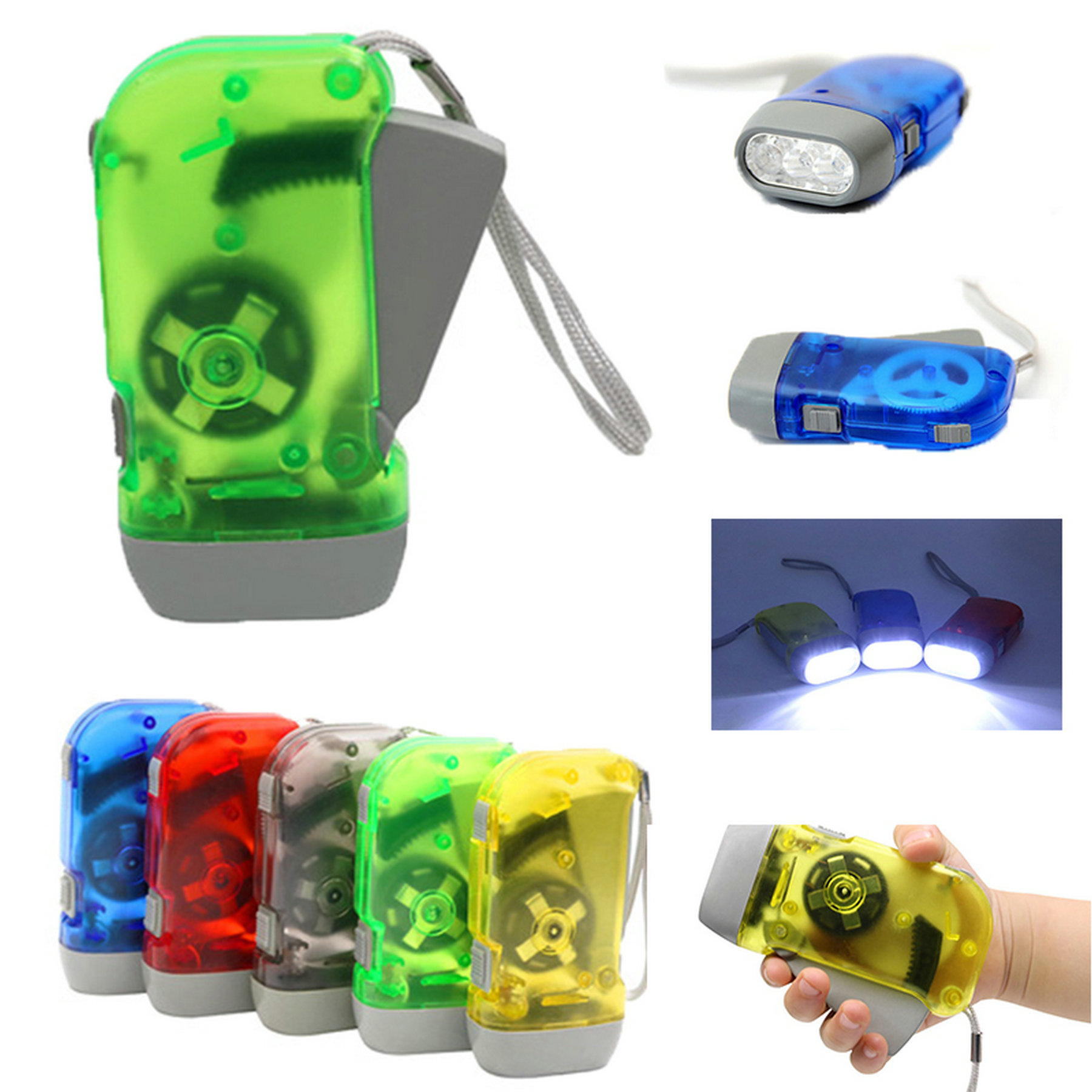 Hand Crank Flashlight 1