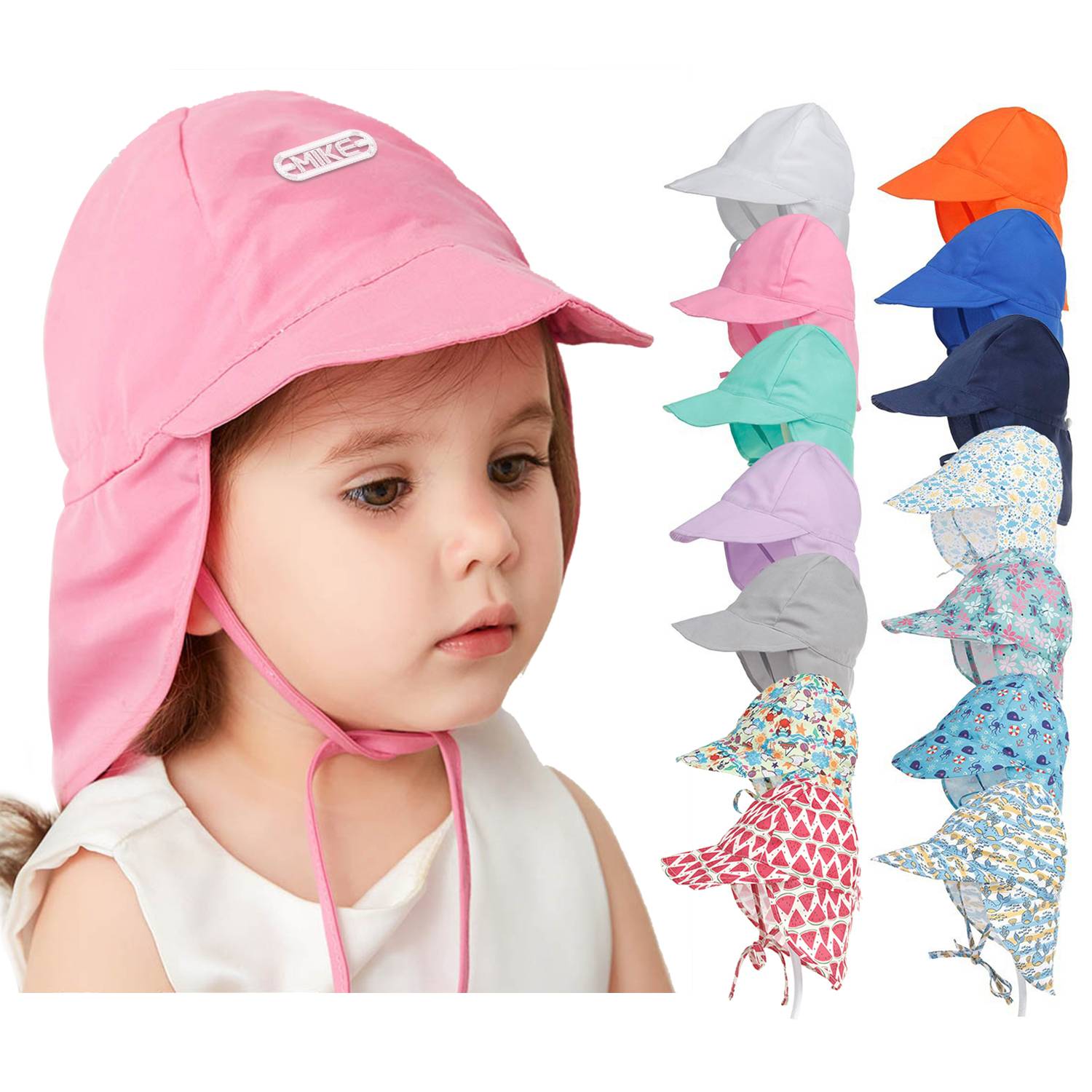 Outdoor Breathable Mesh Cloth Sun Hat For Baby 1