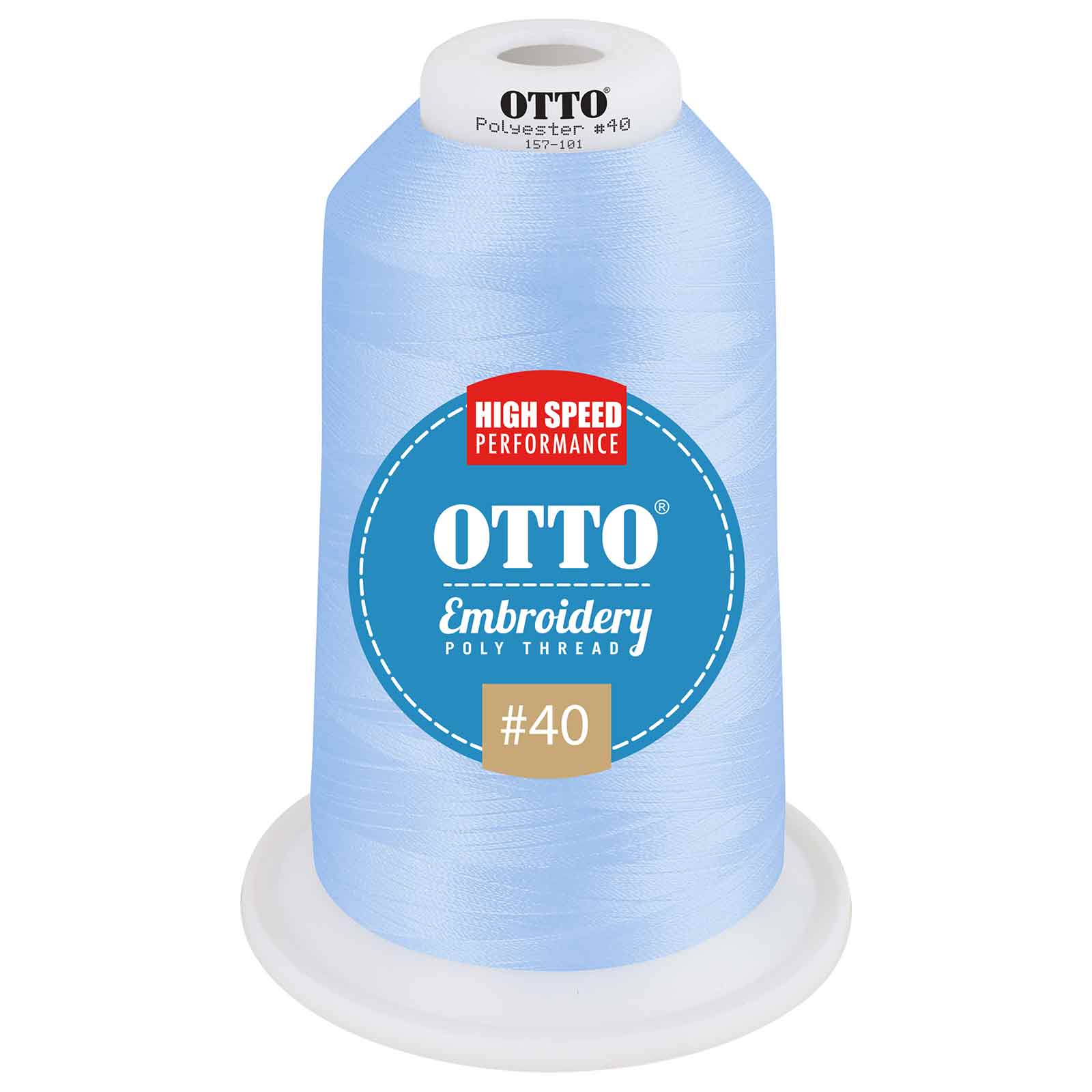 OTTO Embroidery Poly Thread #40 5,500 yd. King Cone 1014