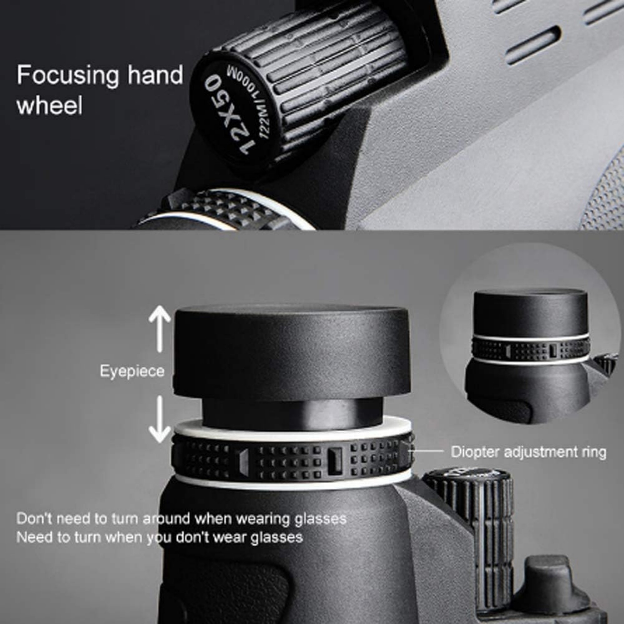 12 x 50 High Telescope 4