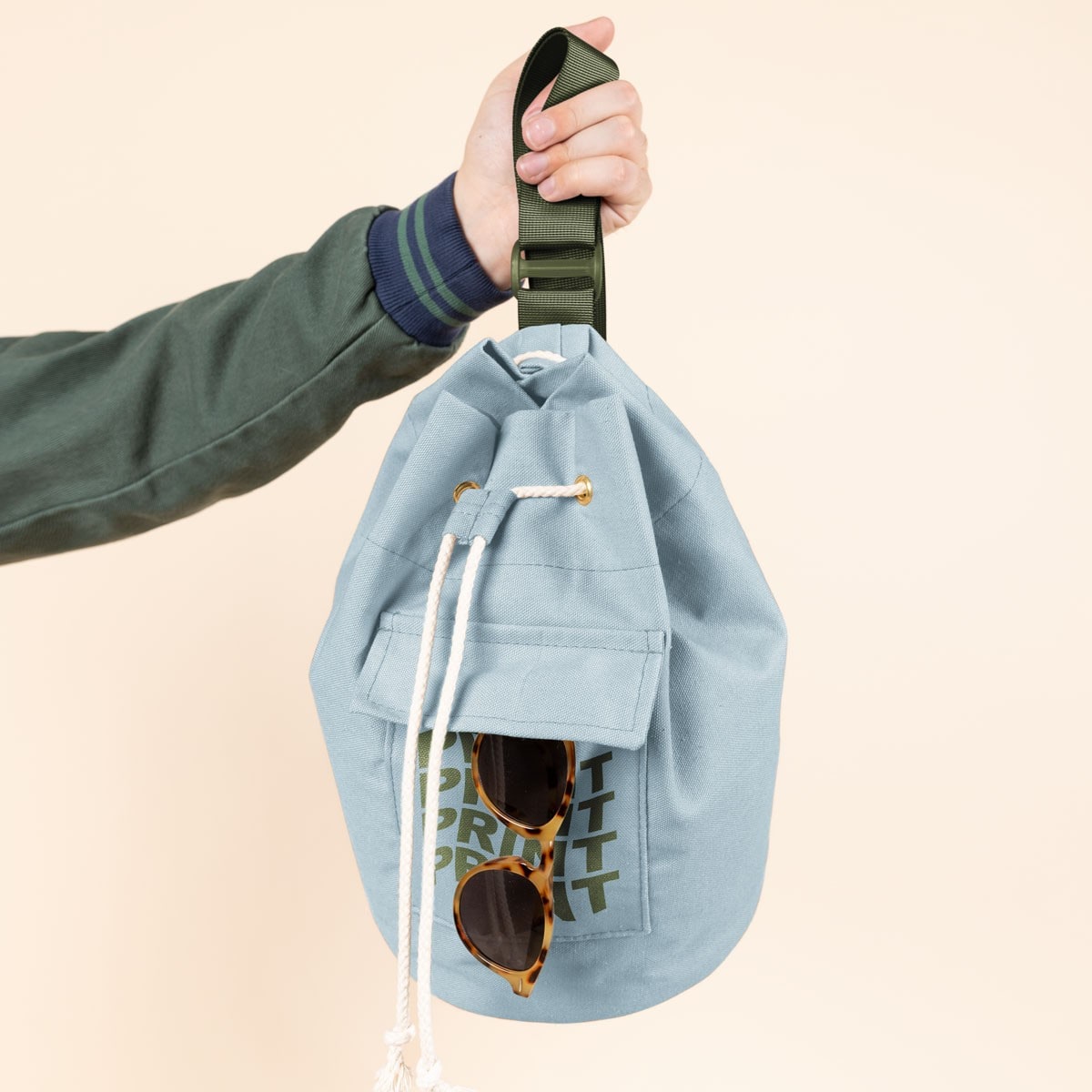 BUCKET SLING - COLORED CANVAS