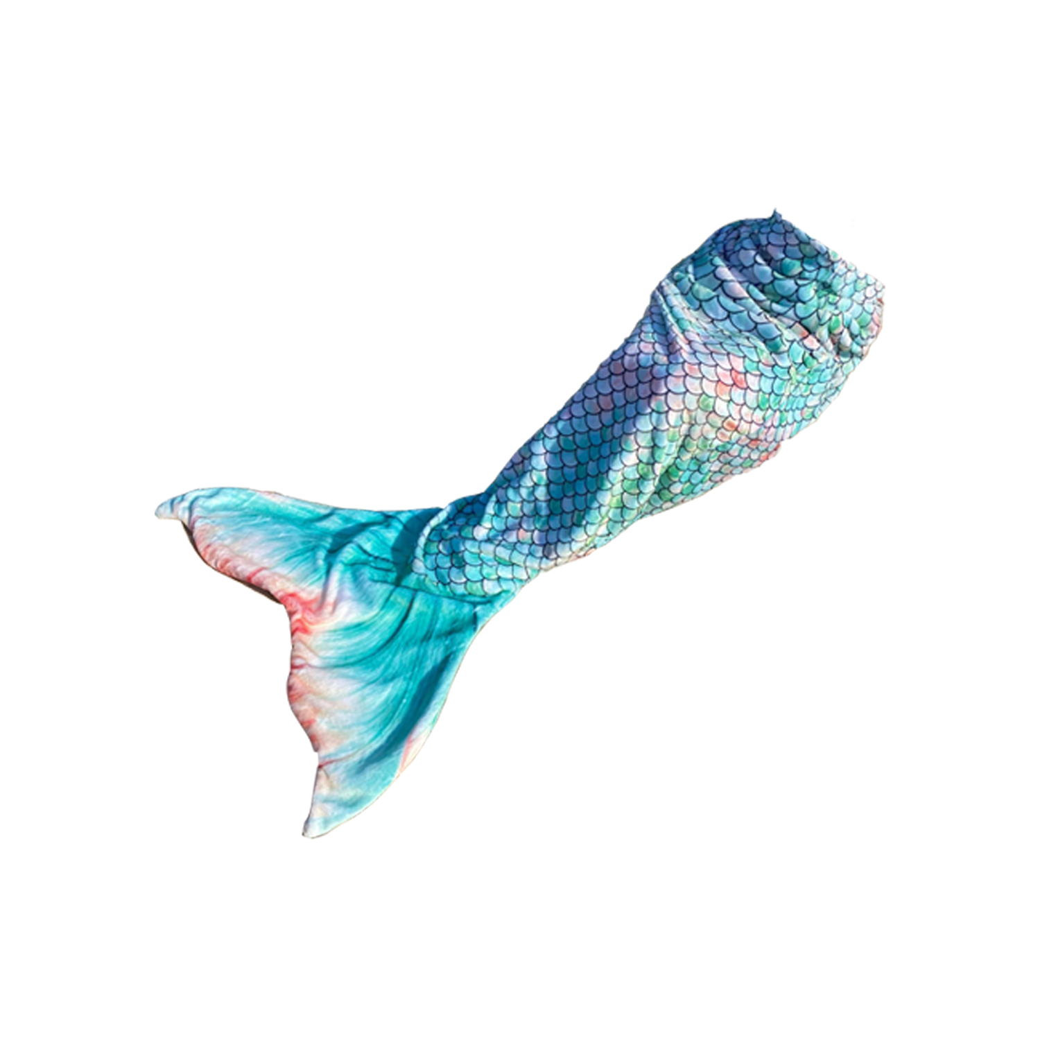 60 x 24 in Flannel Mermaid Tail Portable Blanket Sleep 4