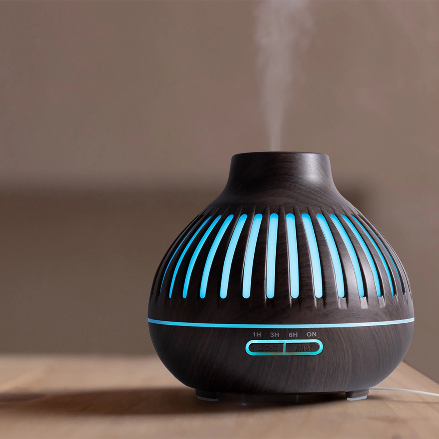 Remote Control Aroma Diffuser with 7 Color Changing Light 8