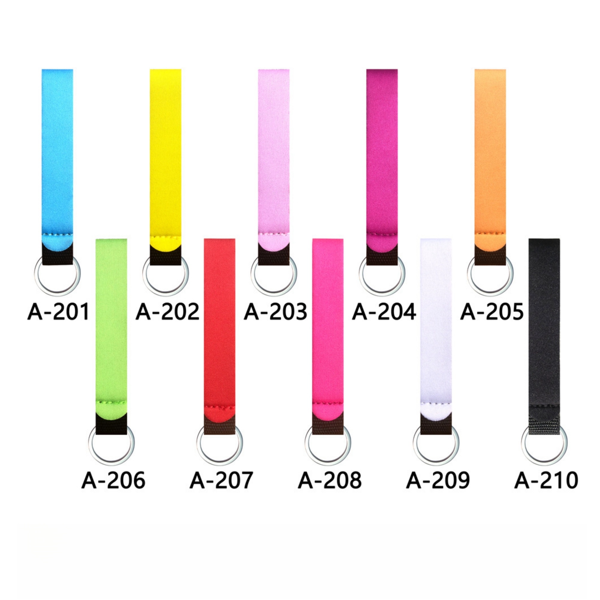 Sublimation Blanks Neoprene Keychain 4