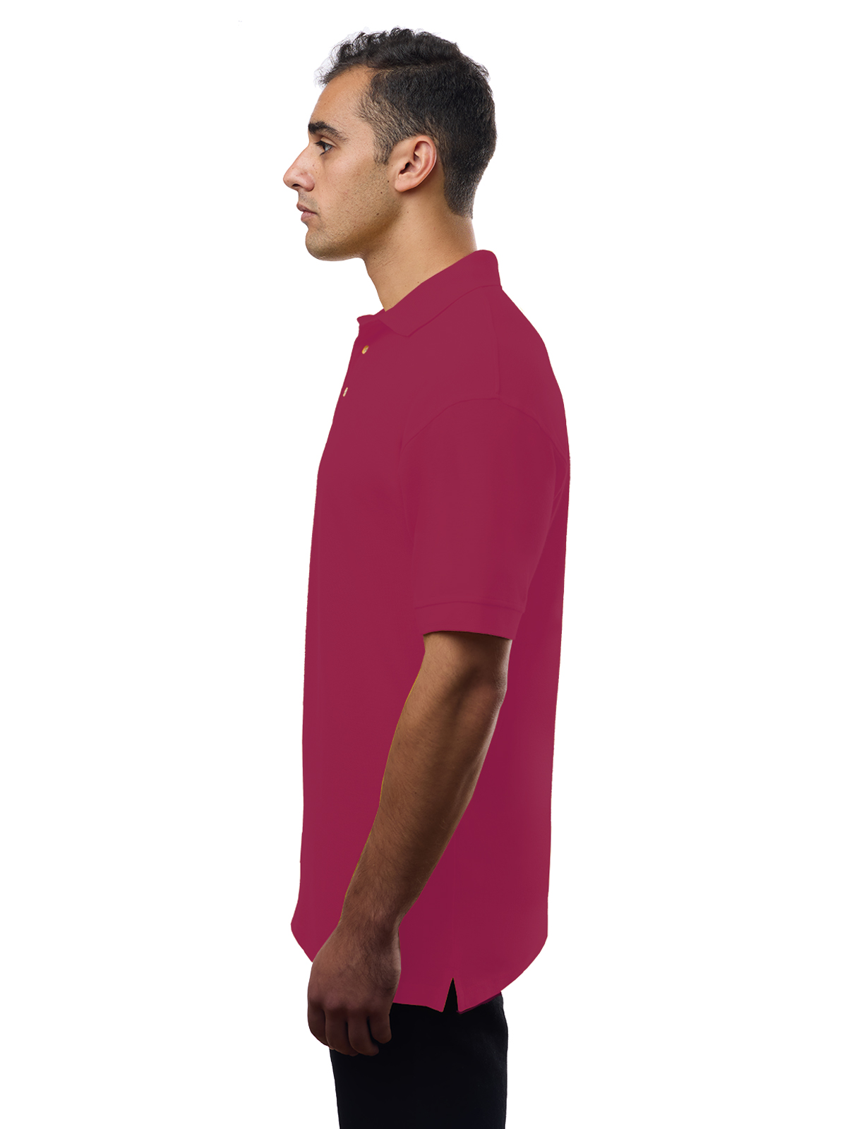 Blue Generation - Men's Pocketless Superblend Short Sleeve Polo 50