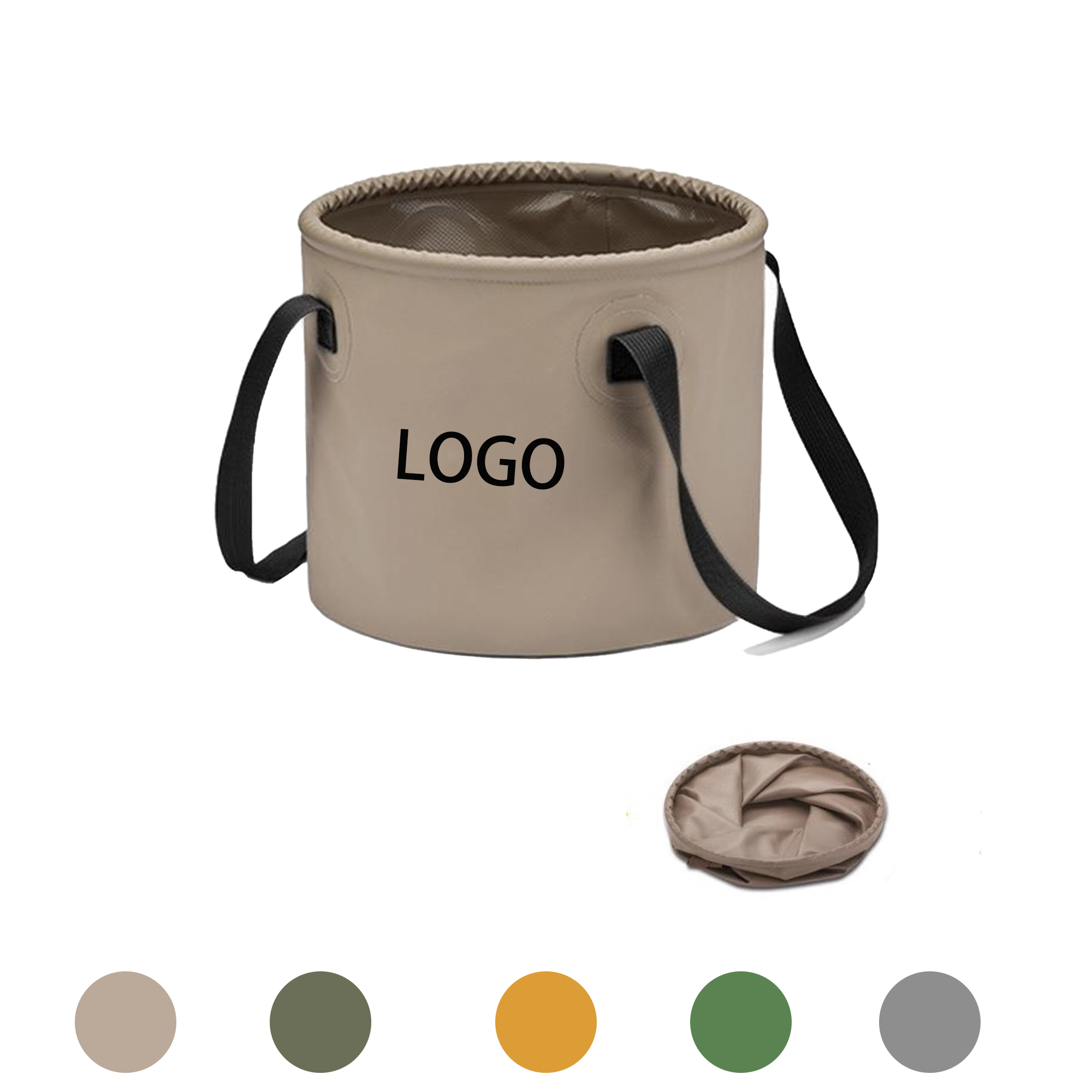 20L Camping Collapsible Bucket 1