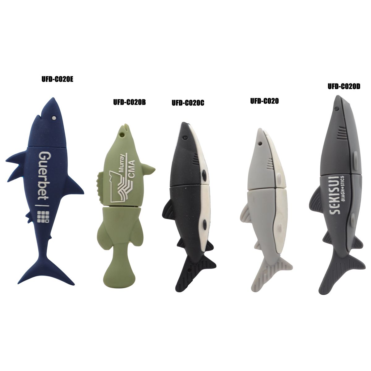 Custom Reptile & Sea Animal-Themed USB Drives 5
