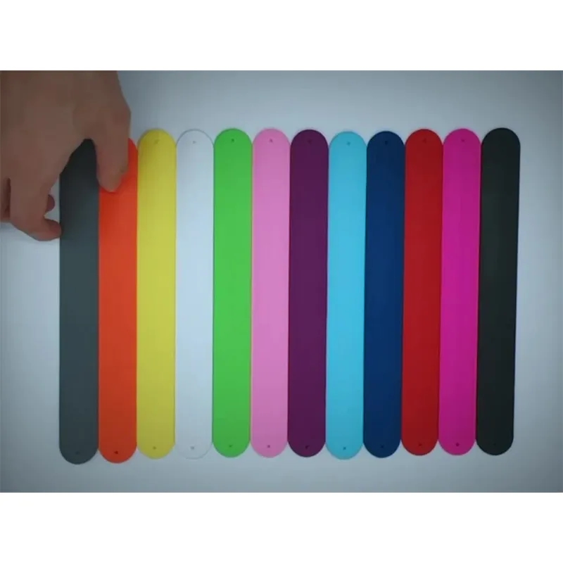 Silicone Slap Bracelets 1
