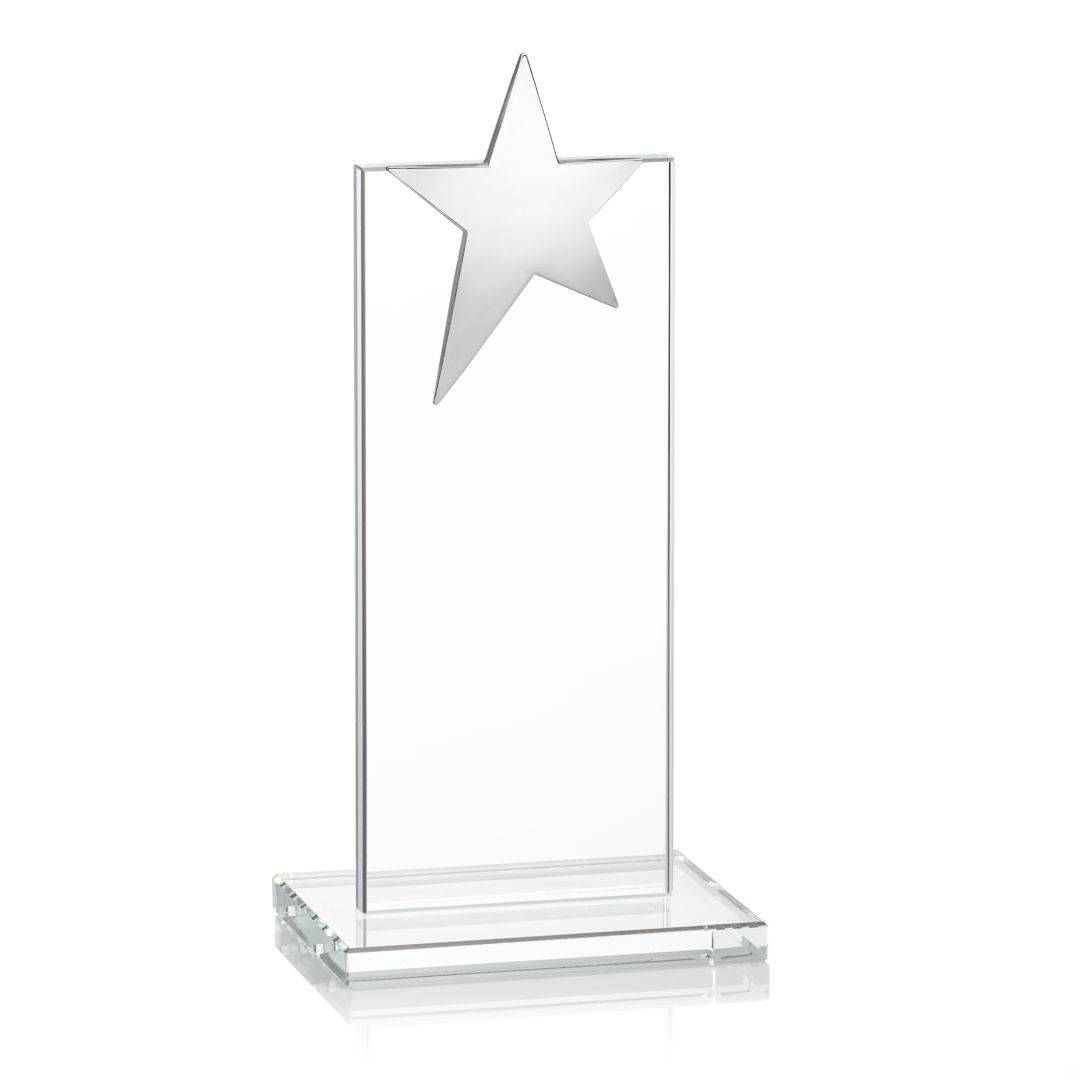 Bryanston Chrome Star Award - Clear 6