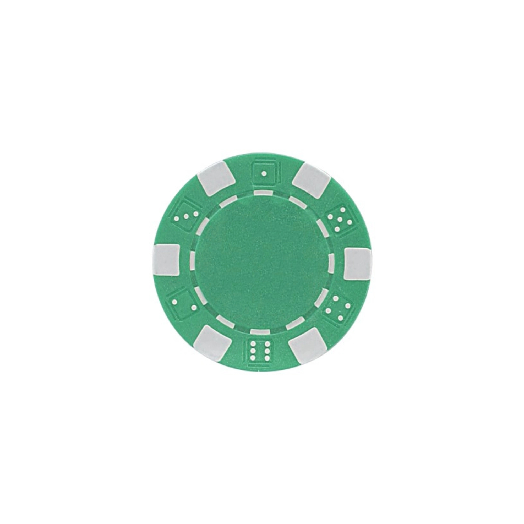 11.5 gram ABS Poker Chips with 6 Stripes 6