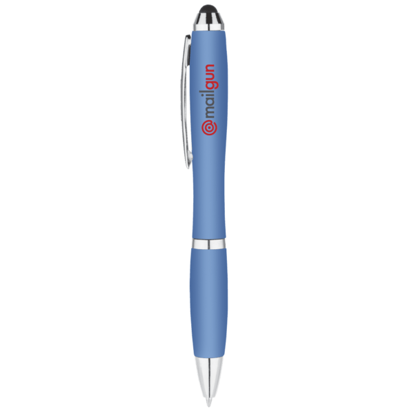 Metallic Curvaceous Ballpoint Stylus 21