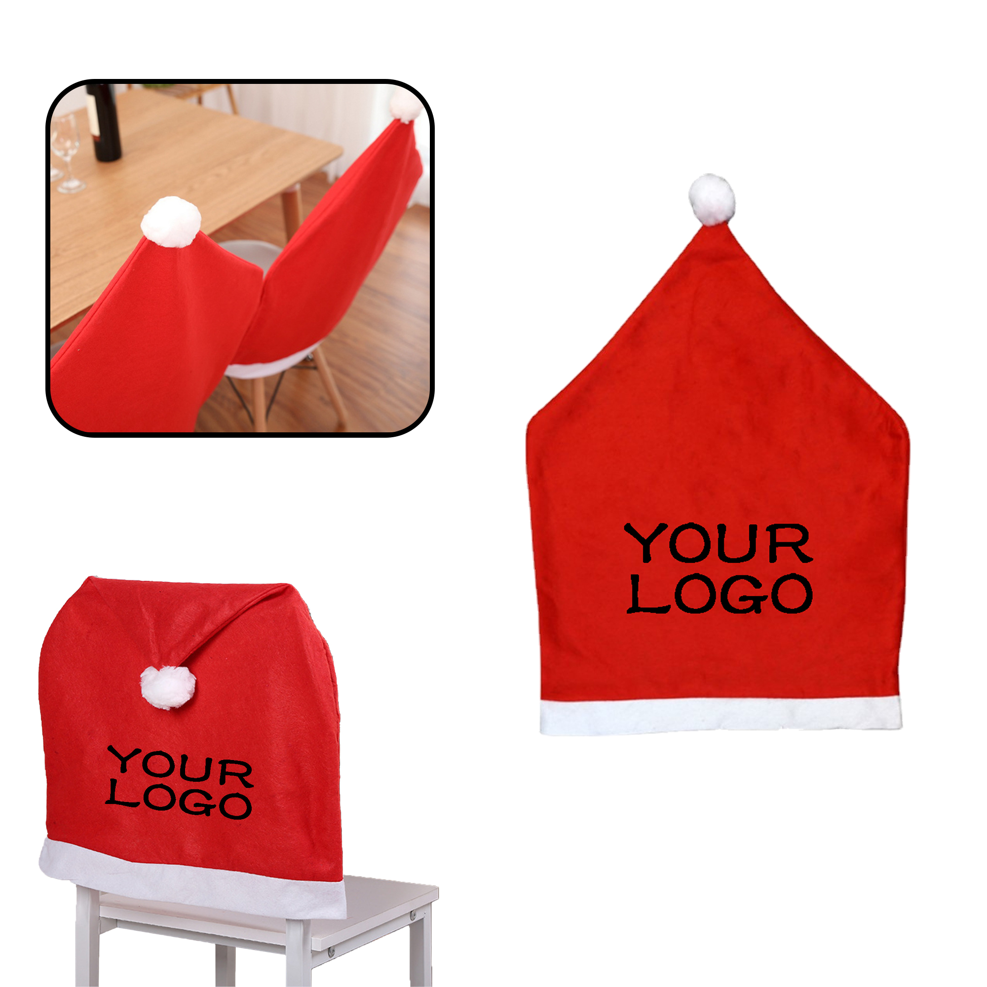 MOQ 10 PCS Santa Claus Chair Cover 1