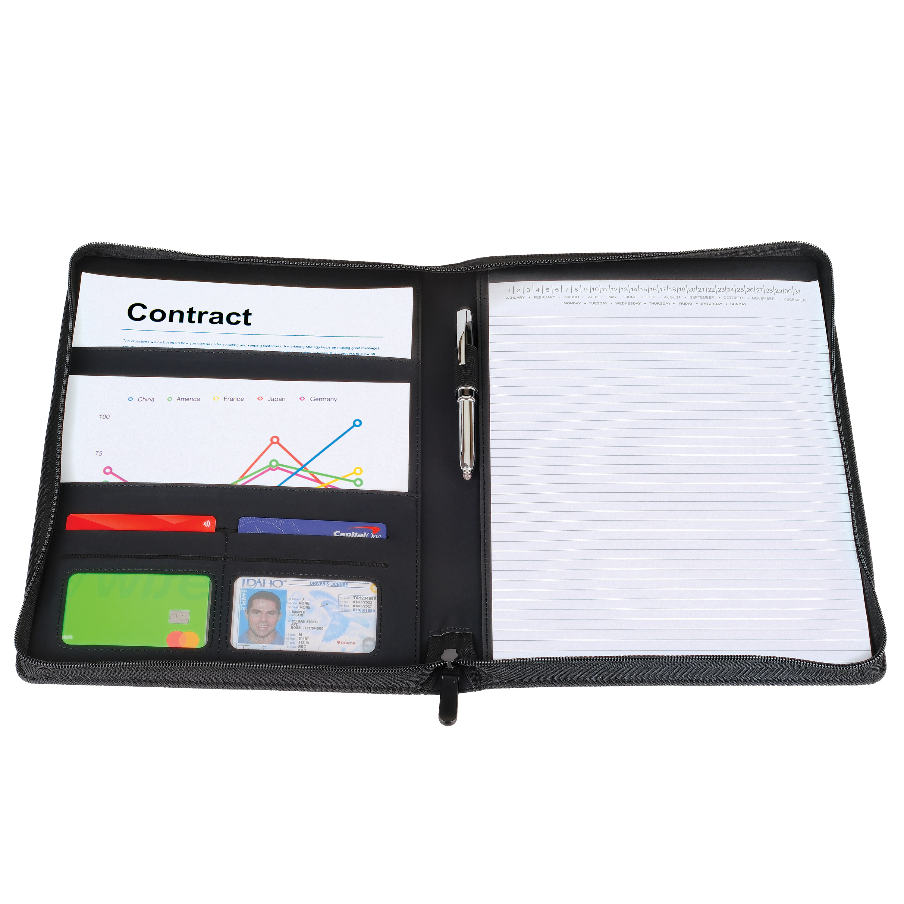 Consul Zippered Portfolio 2